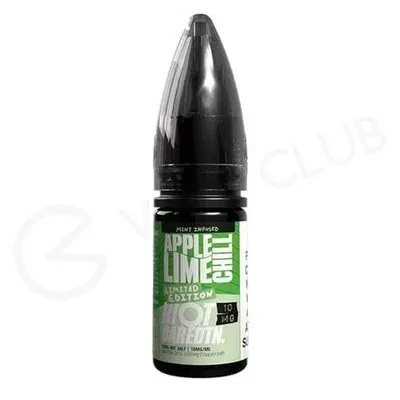 Apple Lime Chill Nic Salt E-Liquid by Riot Bar Edition