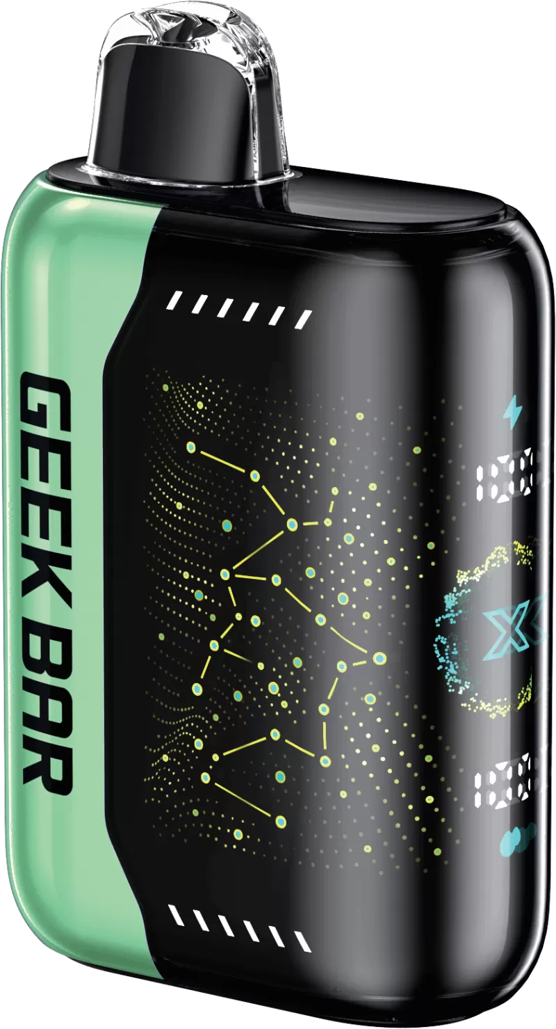 GEEK BAR PULSE X 25K DISPOSABLE - APPLE KIWI ICE / 20MG, BANANA ICE / 20MG