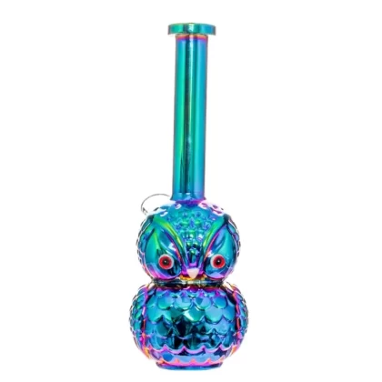 Glowing Hooter Bong – 8in