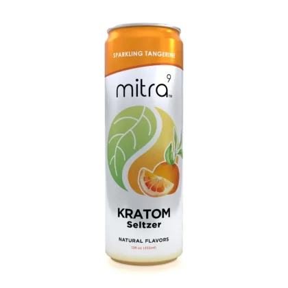 Mitra9 Kratom Seltzer - flavor#Tangerine>Black Cherry>Dragon Fruit>Watermelon