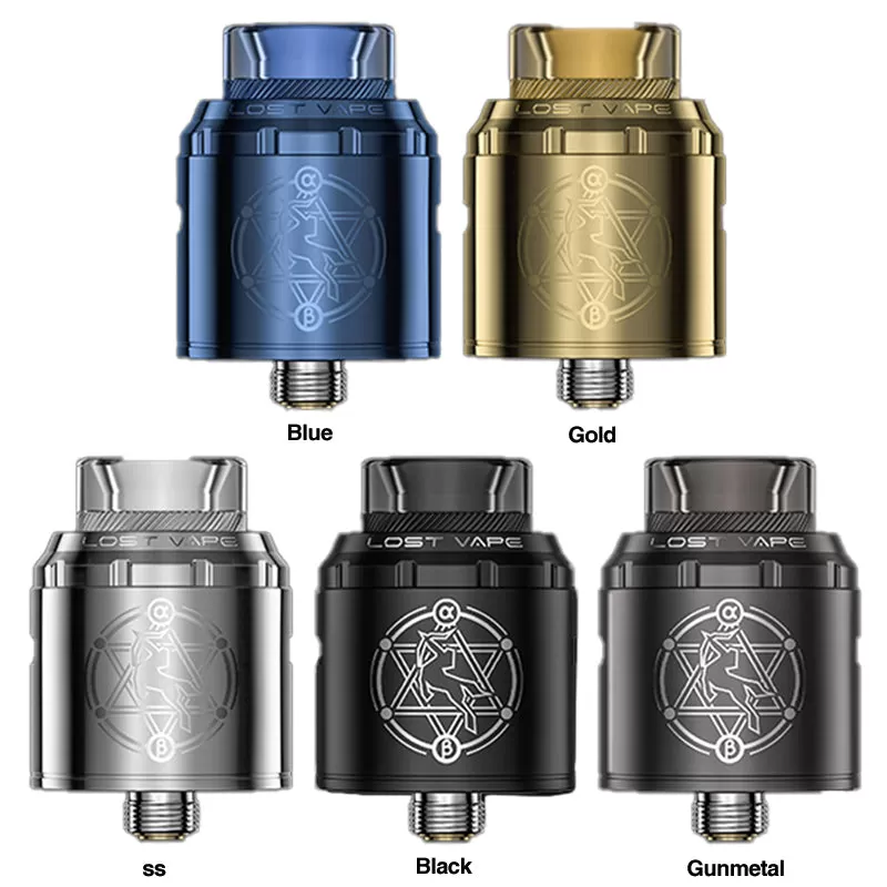 Lost Vape Centaurus Solo RDA Atomizer 1.2ml - Gold - Image 2