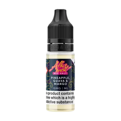 Pineapple, Guava & Mango Nic Salt by Alka Mist 10ml - 10mg - Vape Product