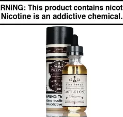 Castle Long Reserve By Five Pawns E-Liquid 60ml - Vapejuice