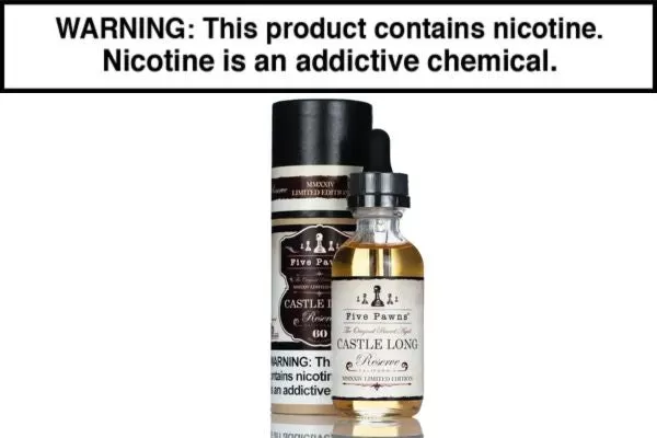 Castle Long Reserve By Five Pawns E-Liquid 60ml - Vapejuice