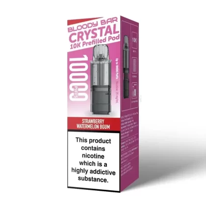 Bloody Bar Crystal 10K Mix Bear Prefilled Pod - Nicotine Strength#20mg