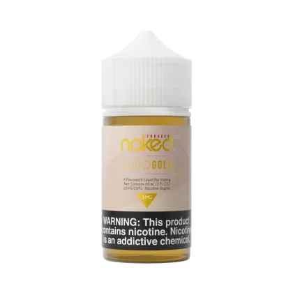 Naked 100 Tobacco - Euro Gold - 60ML E-Liquid