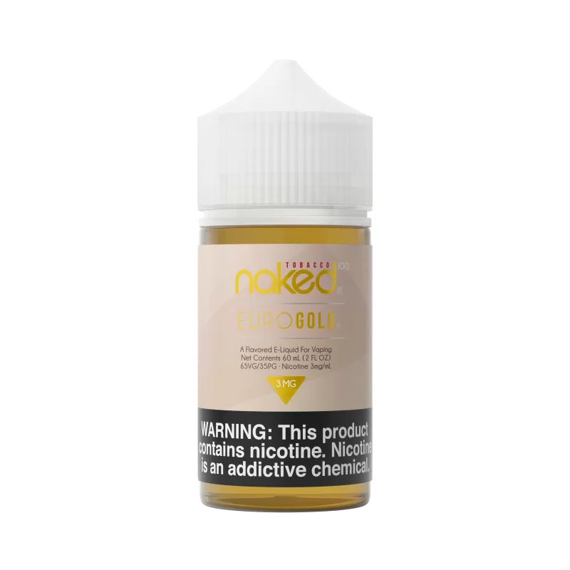 Naked 100 Tobacco - Euro Gold - 60ML E-Liquid