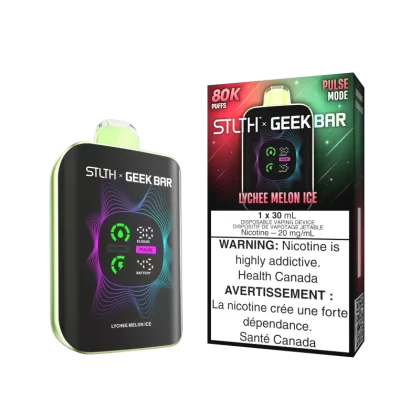 STLTH x GEEK BAR - Lychee Melon Ice - 20 mg/mL (wholeseller) - Excise ON, 20 mg/mL (wholeseller) - Excise AB