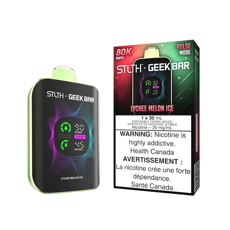 STLTH x GEEK BAR - Lychee Melon Ice - 20 mg/mL (wholeseller) - Excise ON, 20 mg/mL (wholeseller) - Excise AB