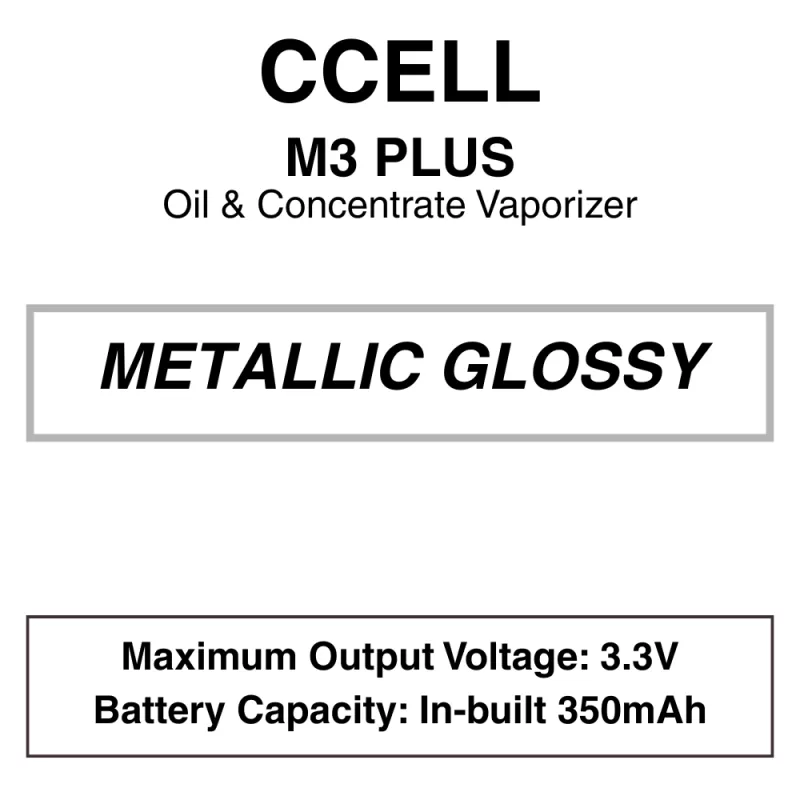 CCELL – M4B Pro Concentrate Vaporiser Pen – 510 Thread – Battery Only - Vapeys Co Nz - Image 3
