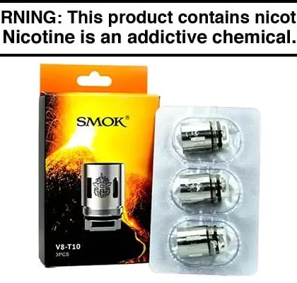 SMOK TFV8 V8-T10 REPLACEMENT COILS (3-PACK)