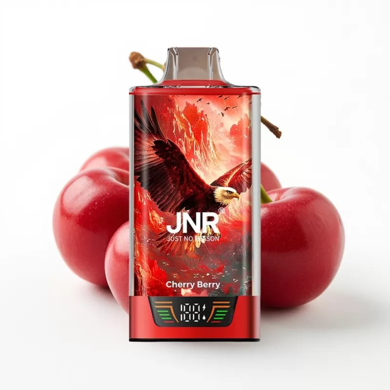 JNR Falcon Pro 28000 30ml 950mAh 5% Cereza y Baya Mexico vape - Fumotvapemexico