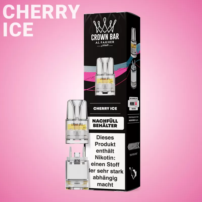 Al Fakher 3K Mini – Cherry Ice - Ice / Kirsche - Image 2