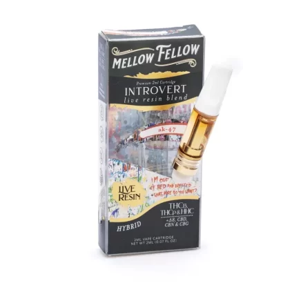 Mellow Fellow Live Resin AK-47 Cartridge – 2000mg - Option#Cartidge + E420 Battery (35% off)>Single Cart