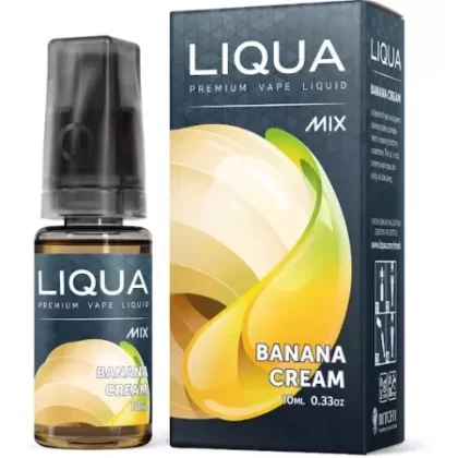 LIQUA Banana Cream 10ml E-Liquid