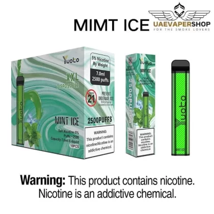 Yuoto Vape Uae Mimt Ice Xxl 2500puffs Buy Yuoto Xxl Vape