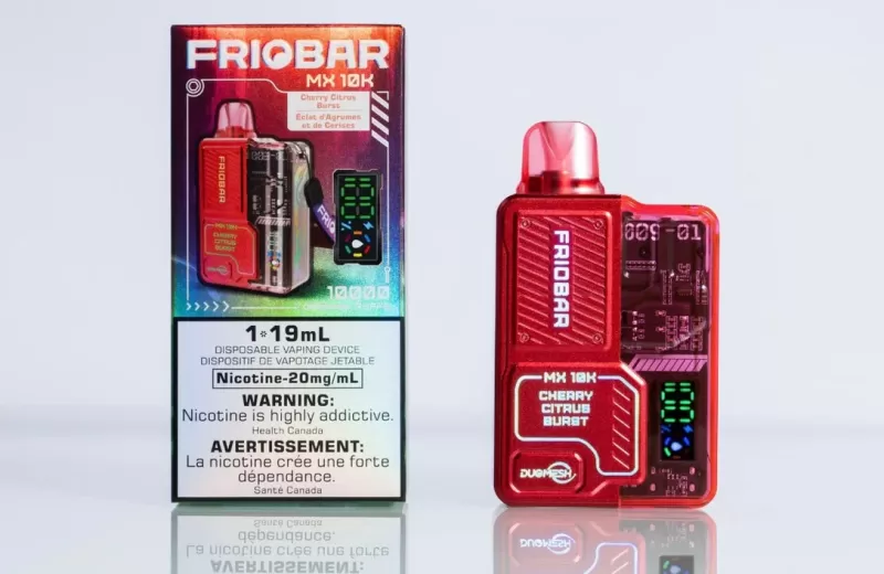 FRIOBAR MX 10K Disposable Vape – Cherry Citrus Burst - Eliquidsupply