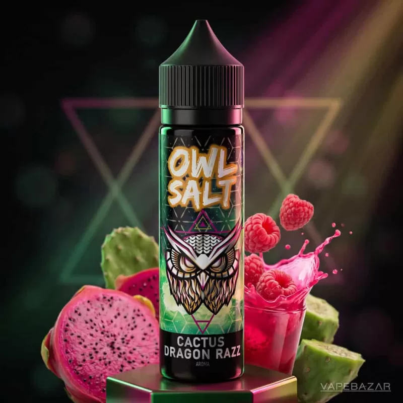 OWL Salt Longfill Cactus Dragon Razz Aroma 10ml in 60ml - 0 mg/ml / 10 ml / 60 ml
