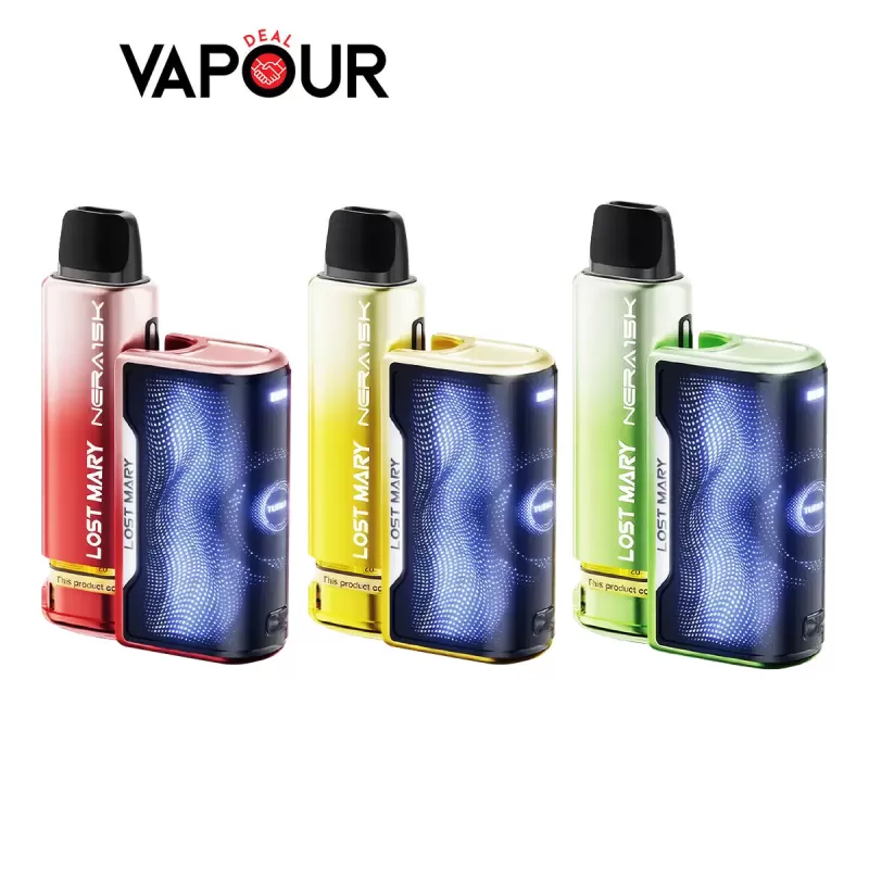 Lost Mary Nera 15K Fullview Pod Kit - Strawberry Raspberry Ice