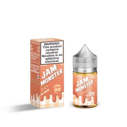 Jam Monster Salt Peach eJuice - Vape Product; Vape Product, Vape Product; Monster Vape Labs