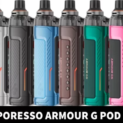 VAPORESSO Armour G Pod Kit Build-In Battery in Dubai - Vapesmokezone
