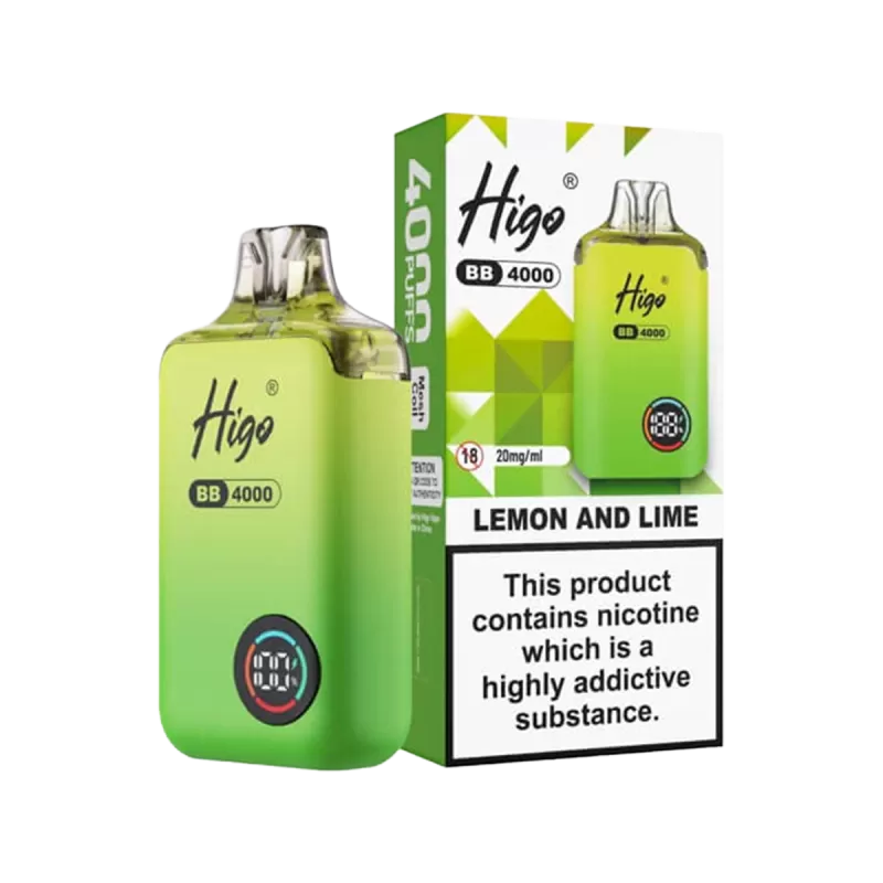 Higo BB 4000 Vape Kit - Watermelon Ice Huba Huba - Ecigwizard - Image 2