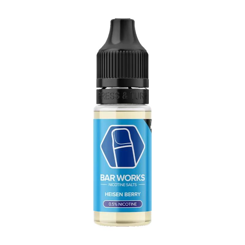 Heisen Berry Nic Salt by Bar Works - 10ml - 10mg - Vape Product (D5518B)