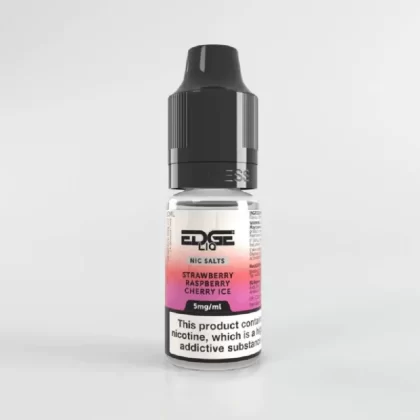 Edge Liq Nic Salt E-Liquid Strawberry Raspberry Cherry Ice - Nicotine Strength#20mg>10mg>5mg (B19D44)
