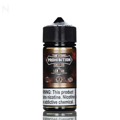 Prohibition E Liquid - Sin Tax - 100mL