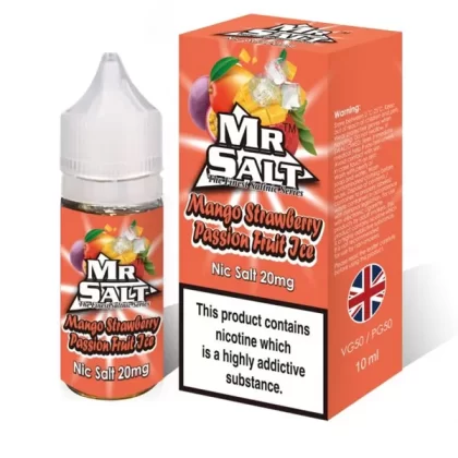 Mr Salt Mango Strawberry Passion Fruit Nic Salt E-Liquid