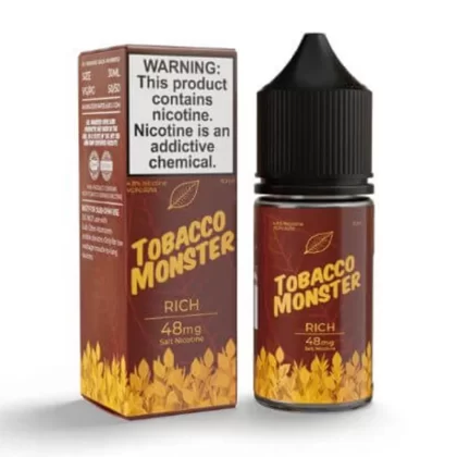 Tobacco Monster Salt Rich Tobacco eJuice - Vape Product; Vape Product, Vape Product
