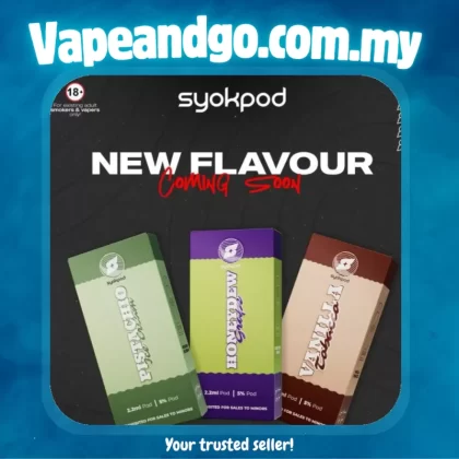 Syokpod Close Pod 2.2ml Prefilled Cartridge By Dream Made - Vapeandgo Com My