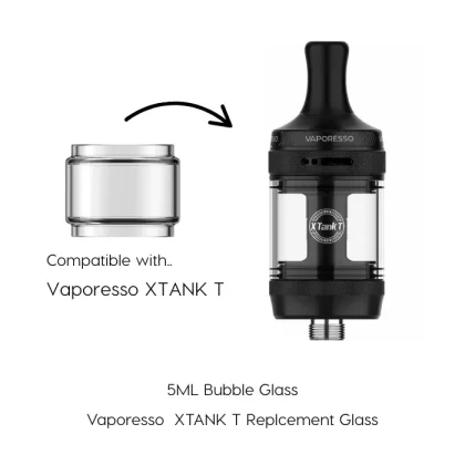 Vaporesso XTank T – 5ml Replacement Glass (Bubble Glass)