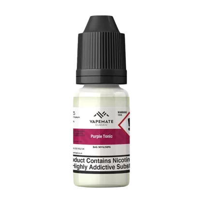 Vapemate Classic Purple Tonic 10ml - 50VG / 50PG / 0mg (Discontinued)