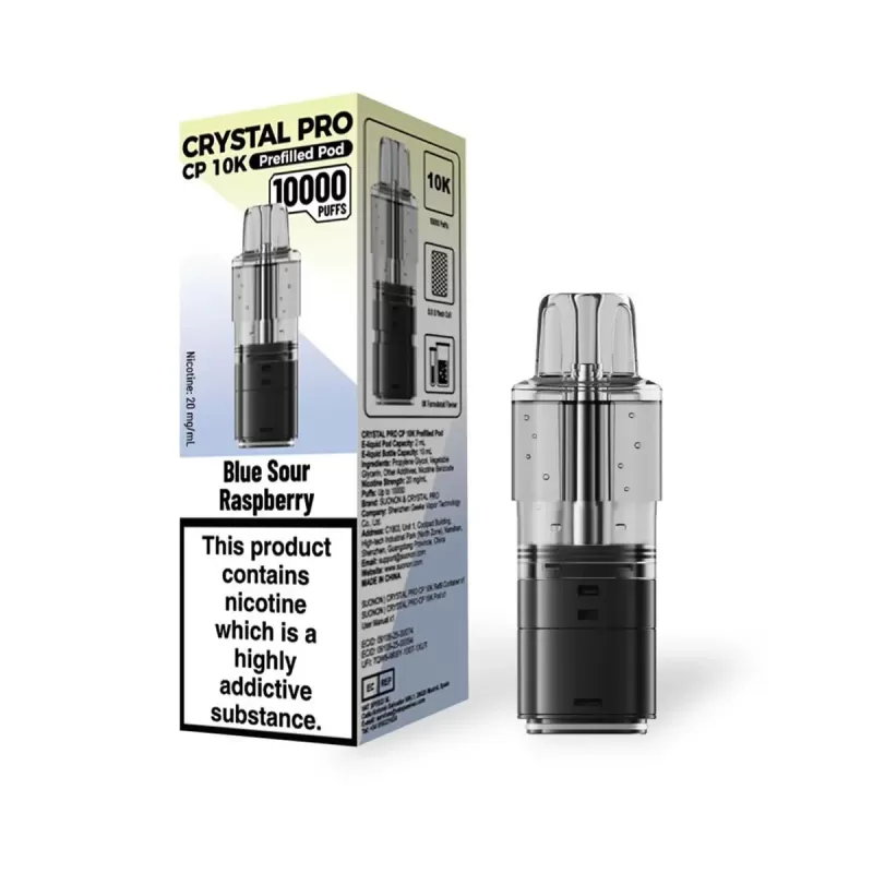 Crystal Pro CP 10K Prefilled Pods - Lemon & Lime - Image 3