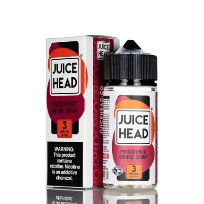 Juice Head TFN E-Liquid – Passionfruit Orange Guava – 100ml
