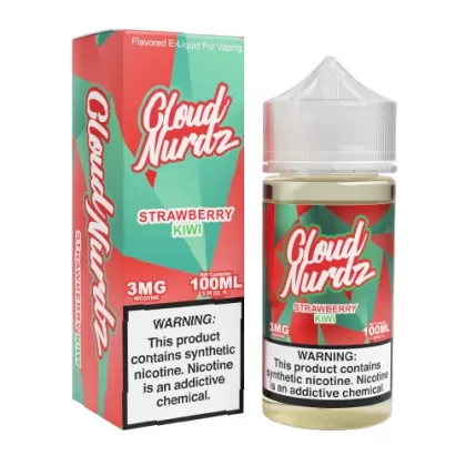 Strawberry Kiwi by Cloud Nurdz 100ml - Vape Product, Vape Product