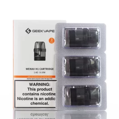 GeekVape Wenax H1 Replacement Pods - Pack of 3 - 0.7 ohm (DISCONTINUED)