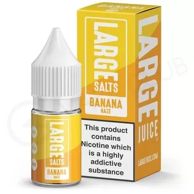Banana Haze Nic Salt E-Liquid by Large Juice