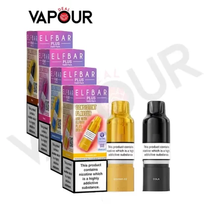 Elf Bar Plus Refill Pods - Peach Ice