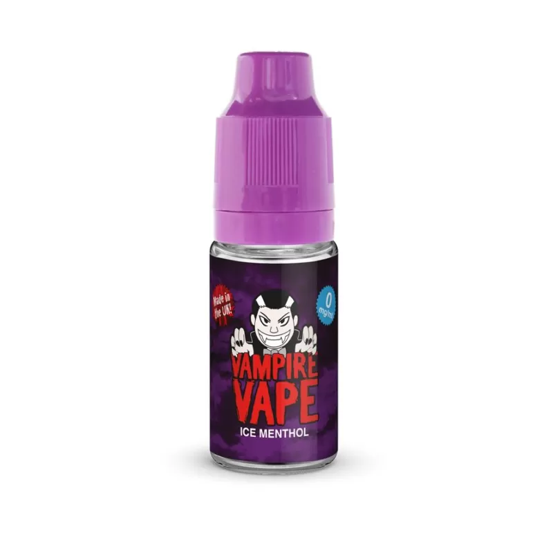 Vampire Vape Ice Menthol Freebase E-Liquid 3mg, 6mg & 12mg - Vapourdays Co