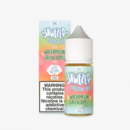 Skwezed Frozen Watermelon Green Apple Icy Salt Nicotine 30mL - Uwinvapeaustralia