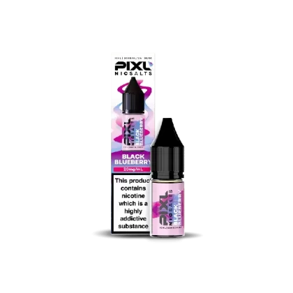 PIXL Nic Salt E-Liquid Black Blueberry 10ml - Nicotine Strength#20mg>10mg (2952B9)