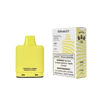 ZPOD LEX Pod System – 10K Puff Vape Pods – Pineapple Lemon