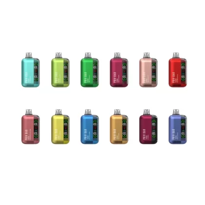 SMOK Priv Bar Turbo 15K Disposable - Alaskan Mint, Blackberry Peach Lemon (289A9C)