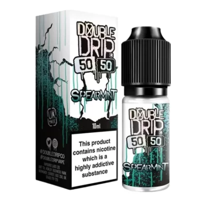 Spearmint E-Liquid 50/50 Series by Double Drip (10ml) - 18mg