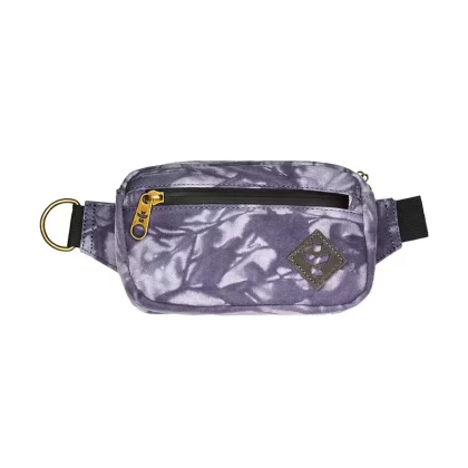 Revelry The Companion- Smell Proof Crossbody Bag - Color#Tie Dye>Black>Green>Navy Blue>Crosshatch Grey>Striped Dark Grey>Ash>Marine>Sage>Smoke>Camo Brown>Leopard>Maroon Pattern