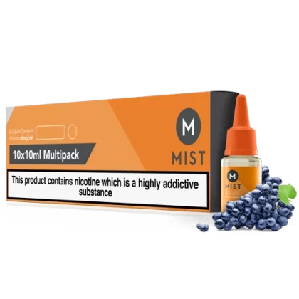 Purple Grape Vape Juice (10x10ml) - 70PG/30VG (Standard) / LOW 6mg