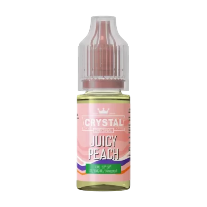 Juicy Peach Nic Salt by SKE Crystal 10ml - 20mg - Vape Product (C5D5CF)
