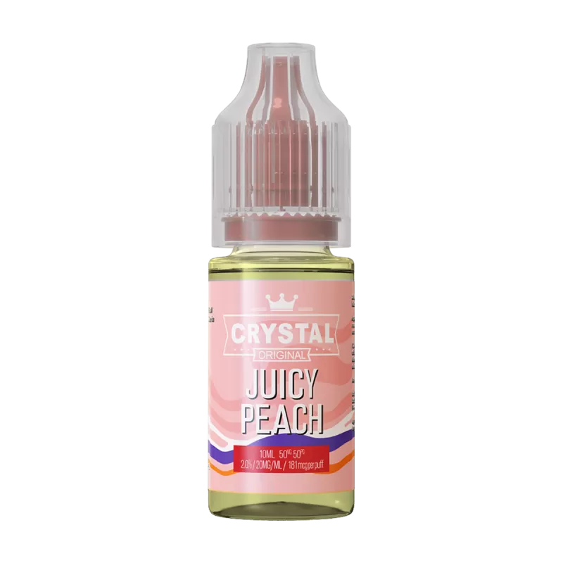 Juicy Peach Nic Salt by SKE Crystal 10ml - 20mg - Vape Product (C5D5CF) - Image 2